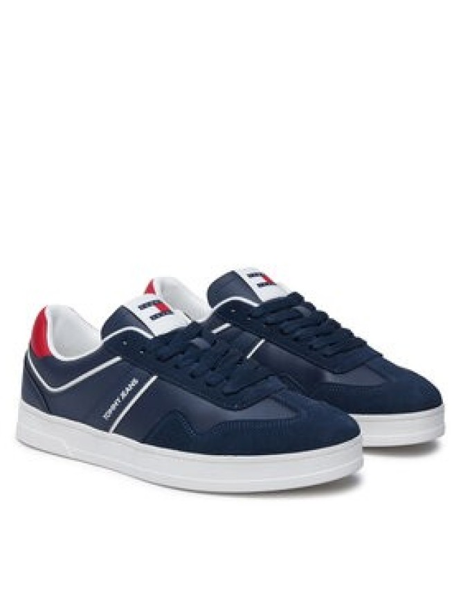 Tommy Jeans Sneakersy The Greenwich Retro EM0EM01462 Granatowy