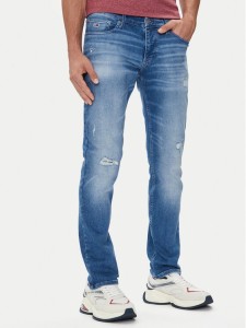 Tommy Jeans Jeansy Scanton DM0DM19347 Niebieski Slim Fit