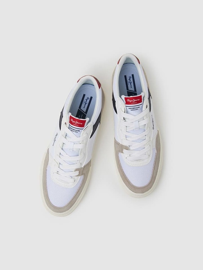 Pepe Jeans FOOTWEAR Sneakersy w kolorze biało-szarym rozmiar: 42
