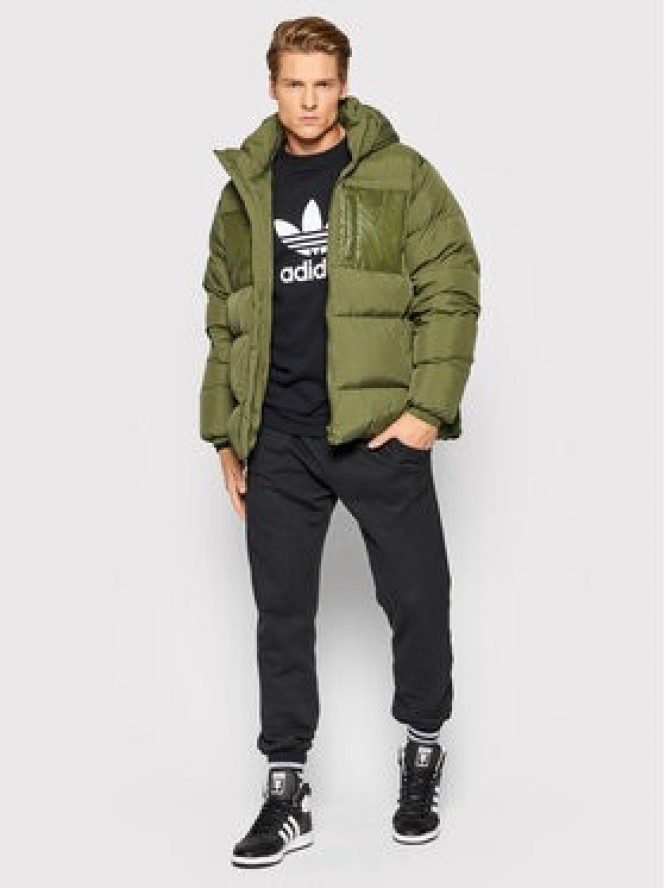 adidas Kurtka puchowa Down Regen H13563 Zielony Regular Fit