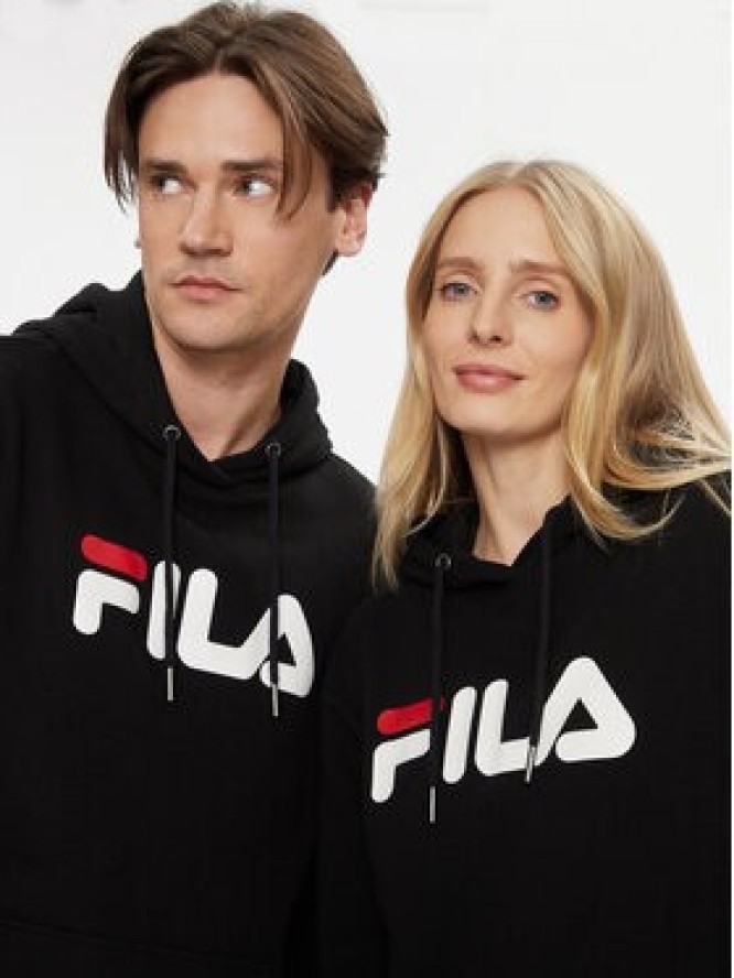 Fila Bluza FAU0068 Czarny Regular Fit