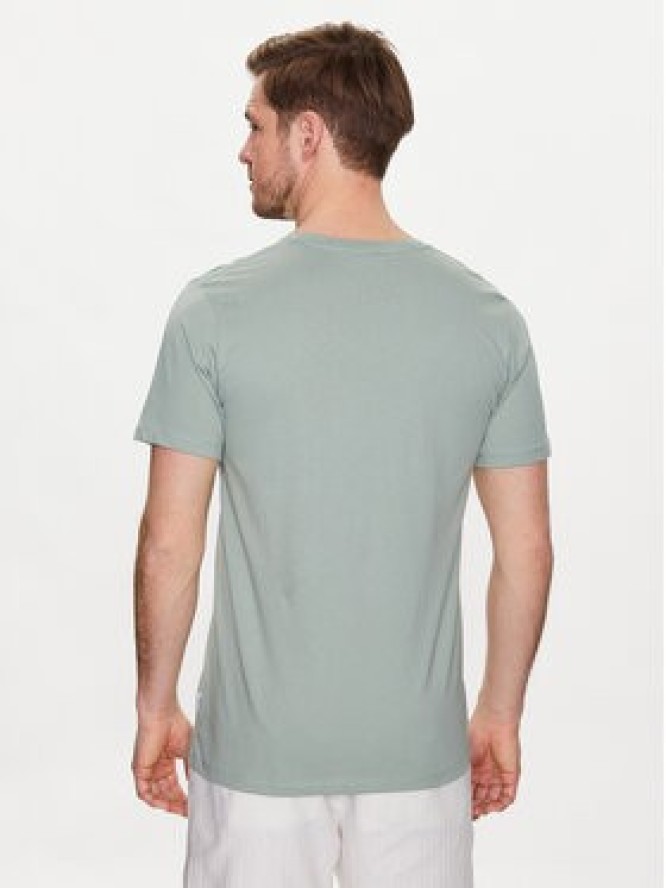 Lindbergh T-Shirt 30-400222 Zielony Relaxed Fit
