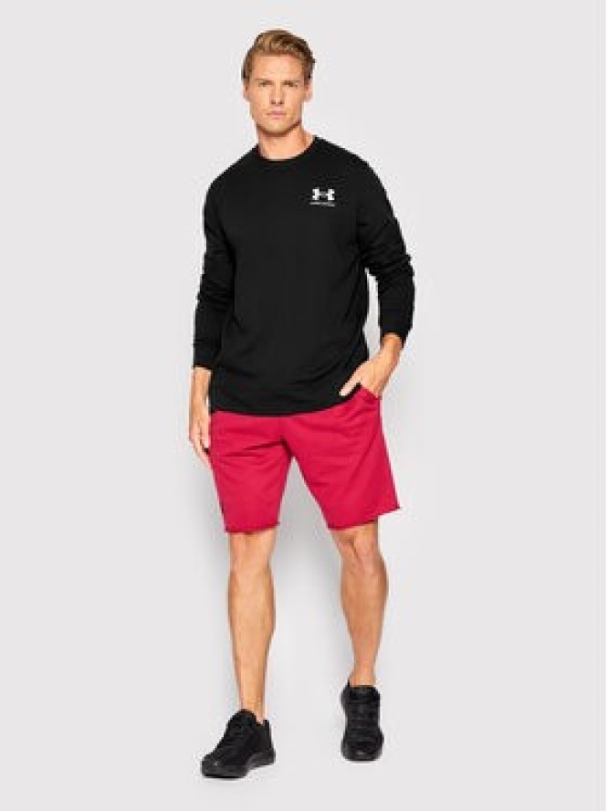 Under Armour Bluza Ua Rival Terry 1370404 Czarny Relaxed Fit