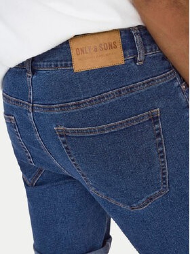 Only & Sons Szorty jeansowe Ply 22029039 Niebieski Regular Fit