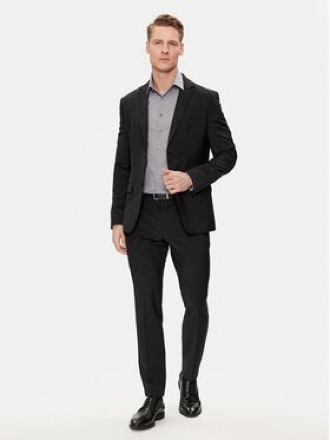 Calvin Klein Koszula K10K112587 Szary Slim Fit