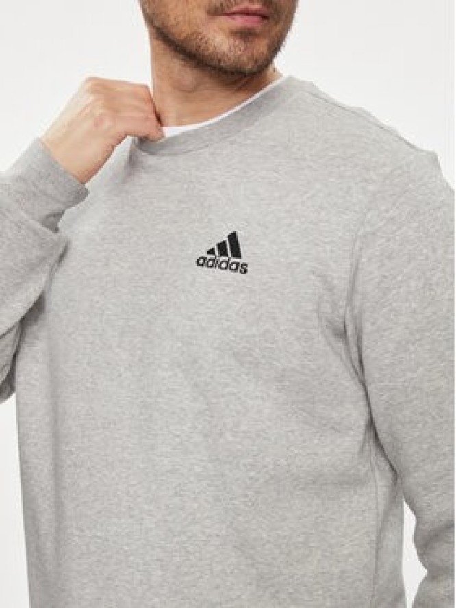 adidas Bluza Essentials H12221 Szary Regular Fit