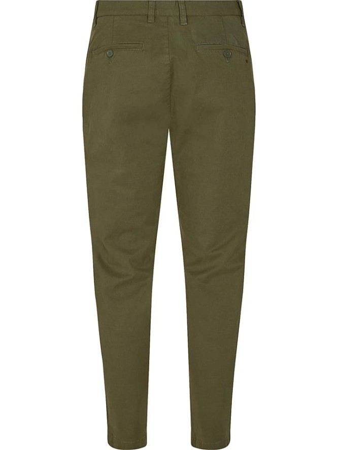 minimum Spodnie "Ugge 2.0" w kolorze oliwkowym rozmiar: W28