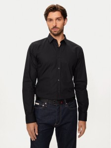 Hugo Koszula Elisha02 50524818 Czarny Extra Slim Fit