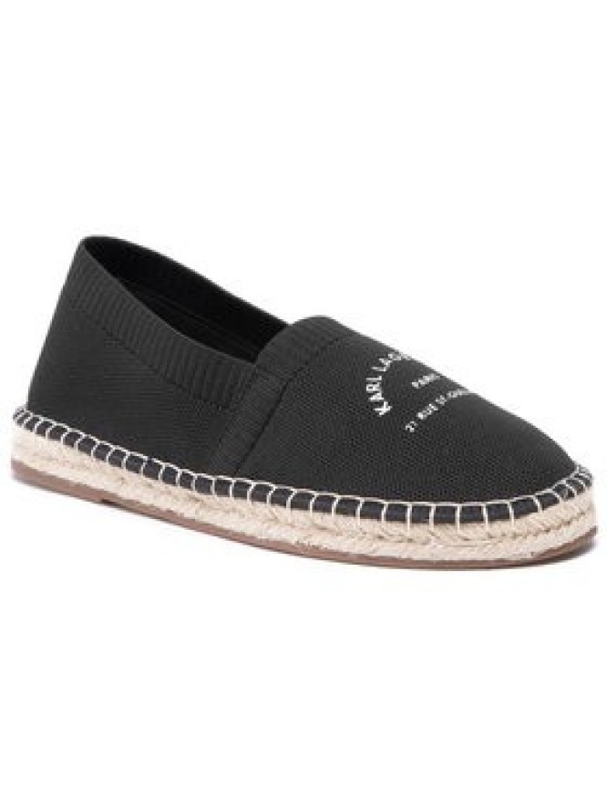 KARL LAGERFELD Espadryle KL70108 Czarny