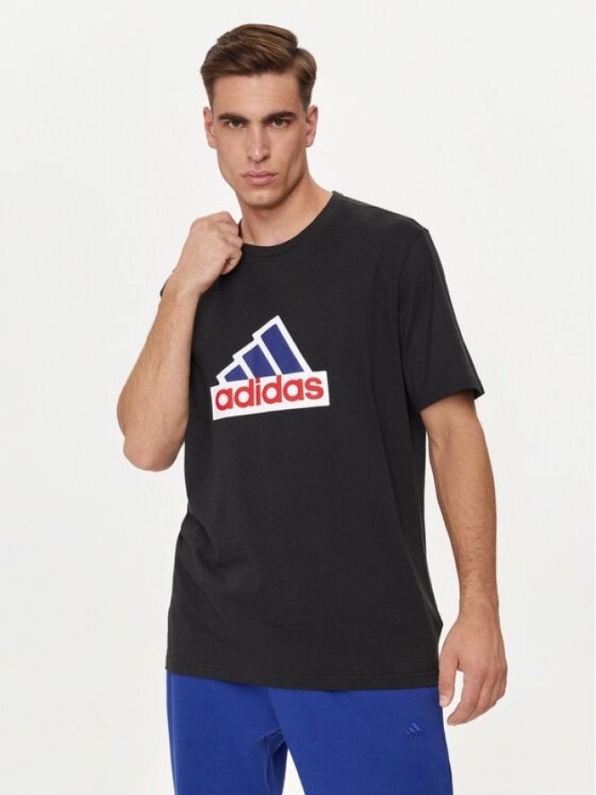 adidas T-Shirt Future Icons Badge of Sport IS9596 Czarny Loose Fit