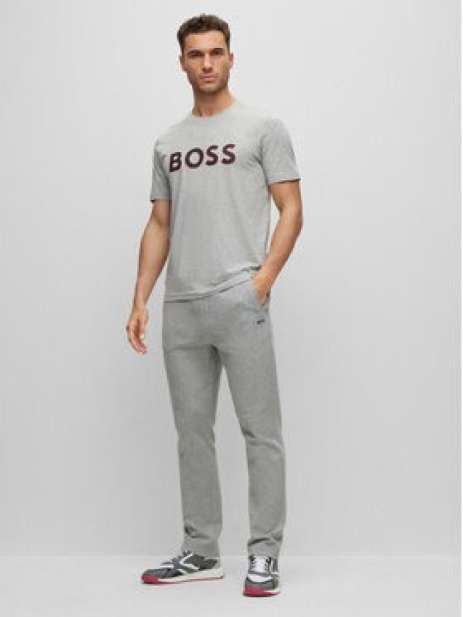 Boss T-Shirt 50488793 Szary Regular Fit