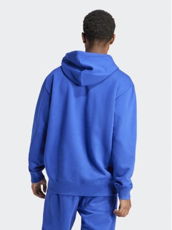 adidas Bluza ALL SZN IX3950 Niebieski Loose Fit