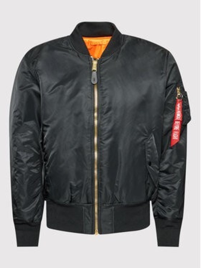 Alpha Industries Kurtka bomber Ma-1 100101 Czarny Regular Fit