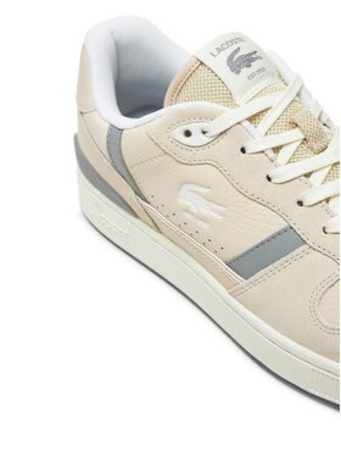 Lacoste Sneakersy T-Clip 748SMA0032 Beżowy