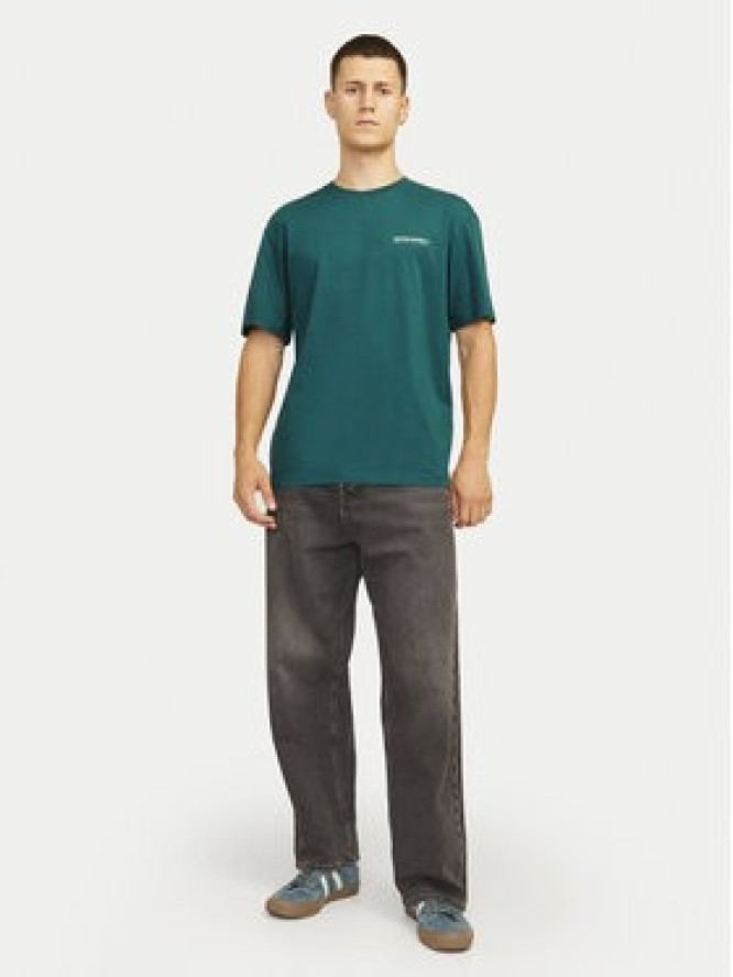 Jack&Jones T-Shirt Alvis 12256803 Zielony Standard Fit