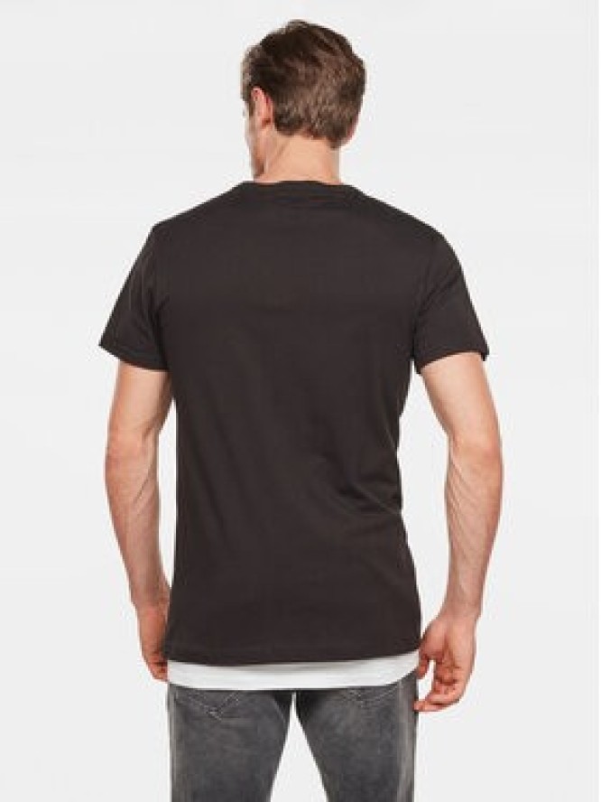 G-Star Raw T-Shirt Holorn D08512-8415 Czarny Regular Fit