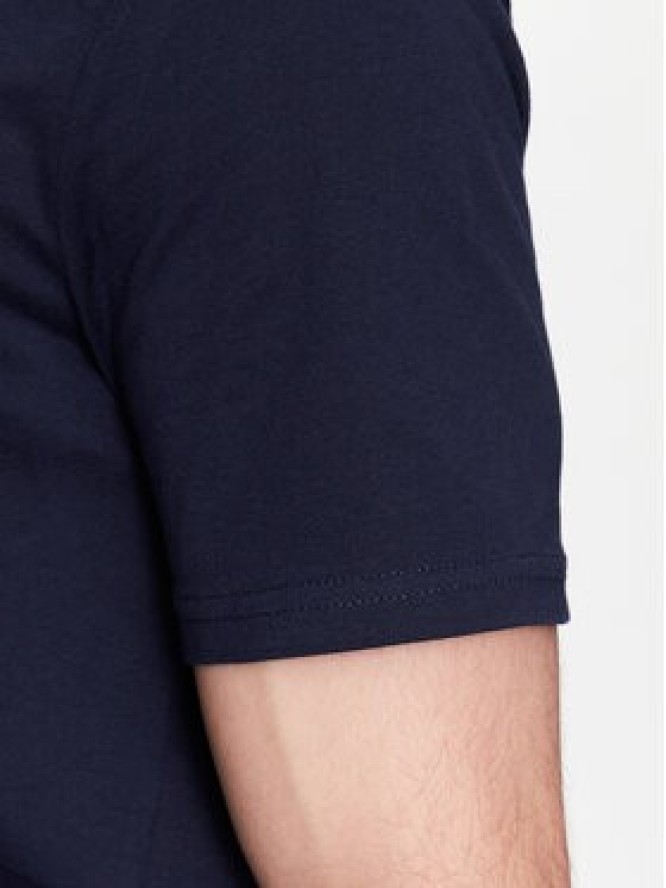 Diadora T-Shirt Ss Core 102.179759 Granatowy Regular Fit