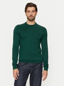 U.S. Polo Assn. Sweter MUP2961 Zielony Regular Fit