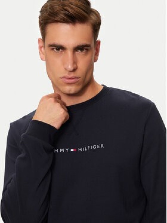 Tommy Hilfiger Bluza UM0UM03346 Granatowy Regular Fit