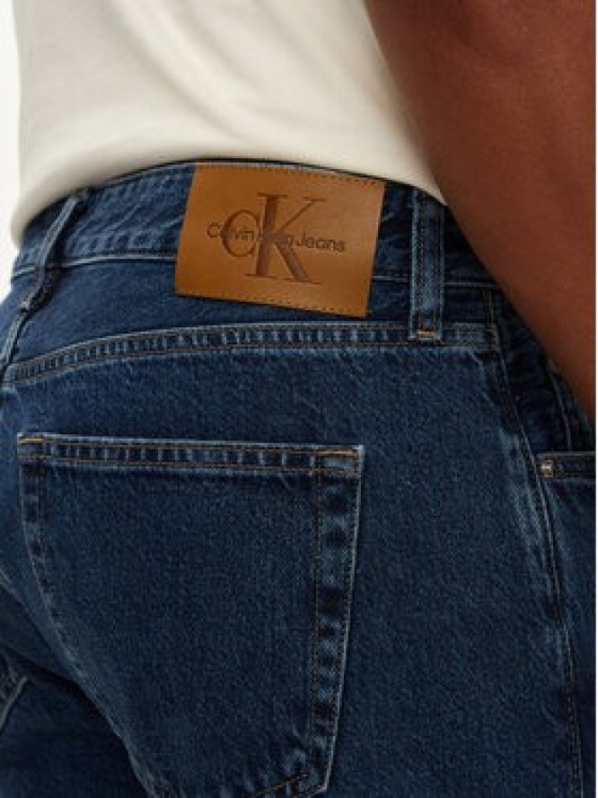 Calvin Klein Jeans Jeansy J30J325967 Granatowy Straight Fit