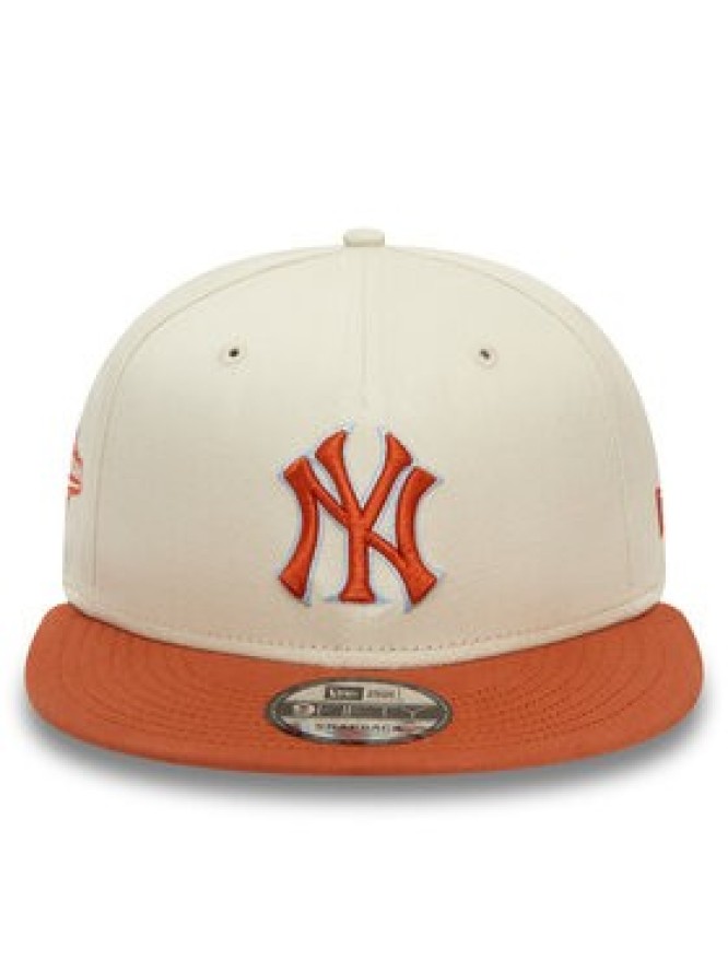 New Era Czapka z daszkiem Mlb Patch 950 Nyy 60503493 Beżowy