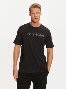 Calvin Klein Performance T-Shirt 00GMF4K142 Czarny Regular Fit