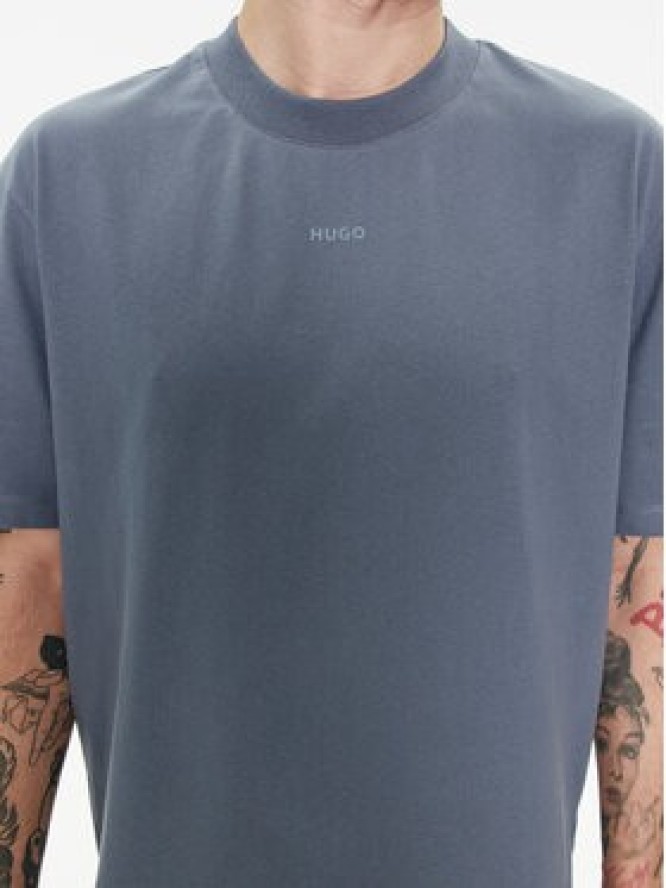 Hugo T-Shirt Dapolino 50488330 Niebieski Relaxed Fit