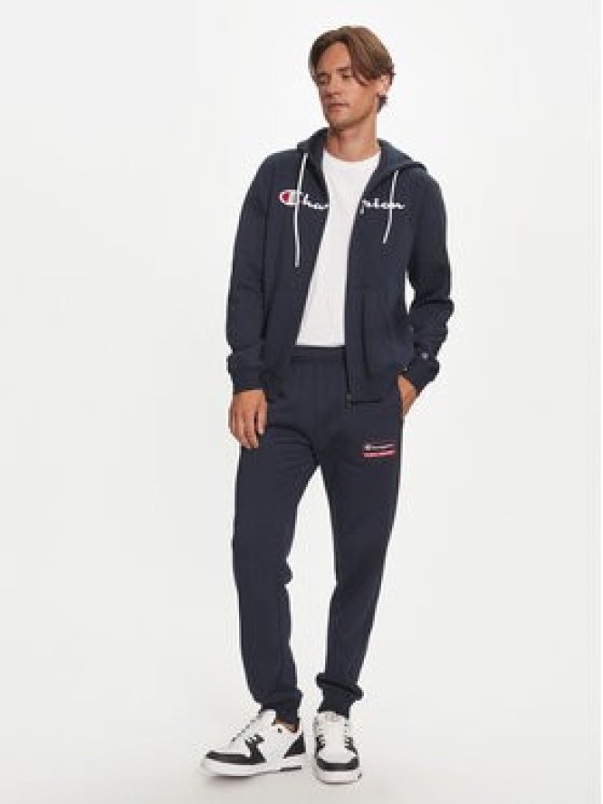 Champion Bluza 219205 Granatowy Regular Fit