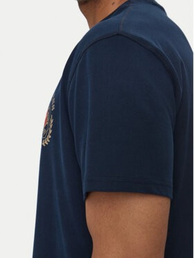 Tommy Jeans T-Shirt DM0DM18540 Granatowy Regular Fit