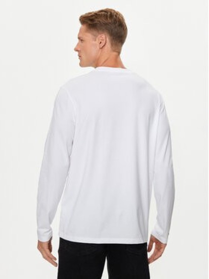 KARL LAGERFELD Longsleeve 755405 543221 Biały Slim Fit