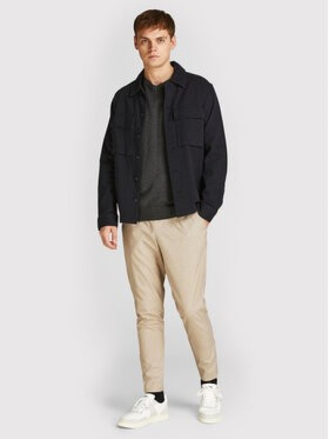 Jack&Jones Sweter Emil 12208365 Szary Regular Fit