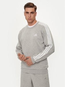 adidas Bluza Essentials IJ6470 Szary Regular Fit