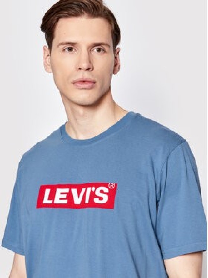 Levi's® T-Shirt 16143-0598 Niebieski Relaxed Fit