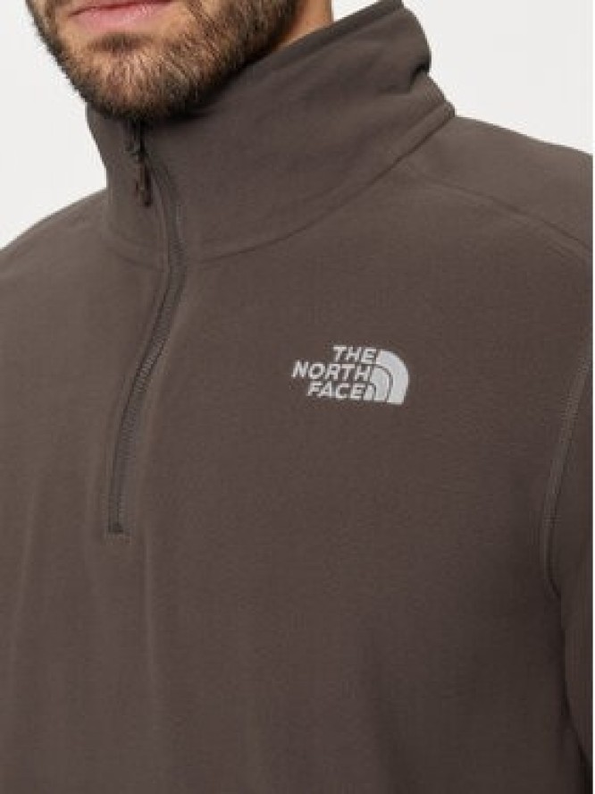 The North Face Polar Glacier NF0A855W Brązowy Regular Fit