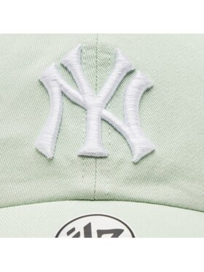 47 Brand Czapka z daszkiem Mlb New York Yankees ’47 Clean Up W/No Loop Label B-NLRGW17GWS-B0B Zielony