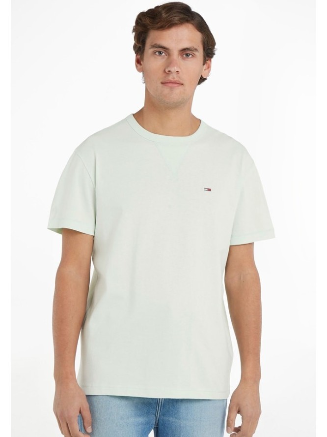 TOMMY JEANS Koszulka w kolorze jasnozielonym rozmiar: M