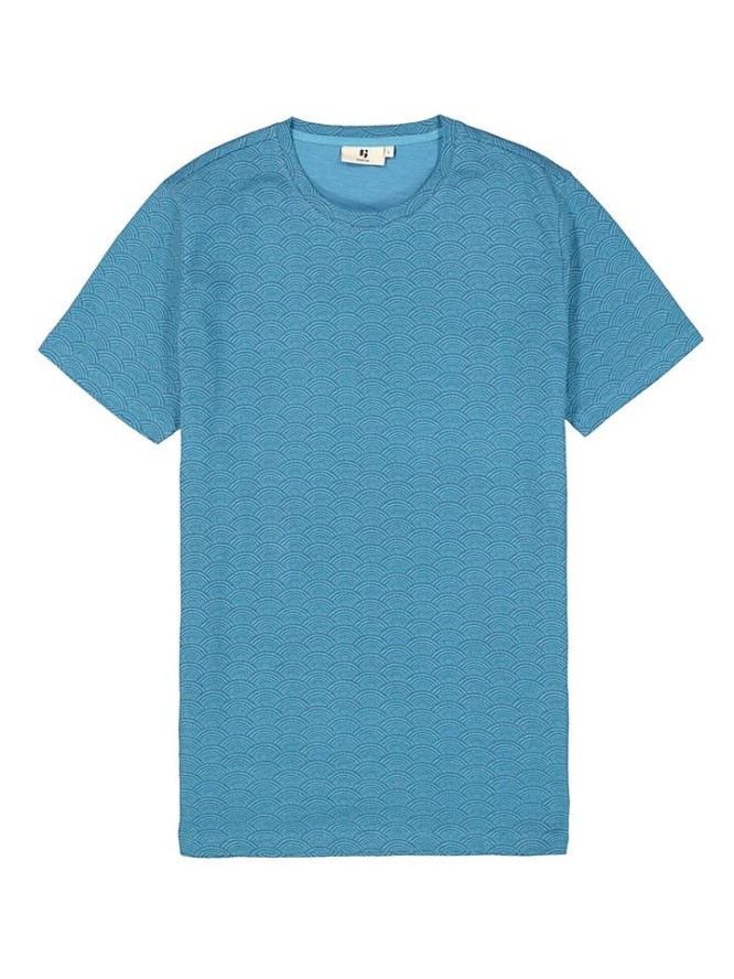 Garcia Koszulka w kolorze niebieskim rozmiar: L