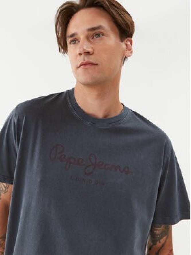 Pepe Jeans T-Shirt Jayden PM509098 Granatowy Regular Fit