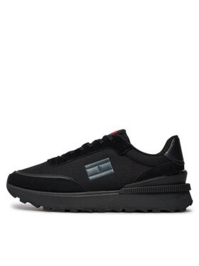 Tommy Jeans Sneakersy Tjm Technical Runner EM0EM01265 Czarny