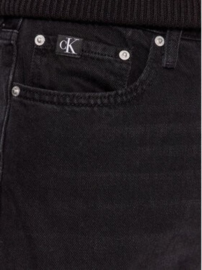 Calvin Klein Jeans Jeansy J30J323358 Czarny Tapered Fit