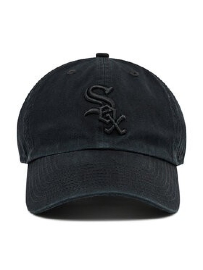 47 Brand Czapka z daszkiem Chicago White Sox Clean UP B-RGW06GWSNL-BKB Czarny