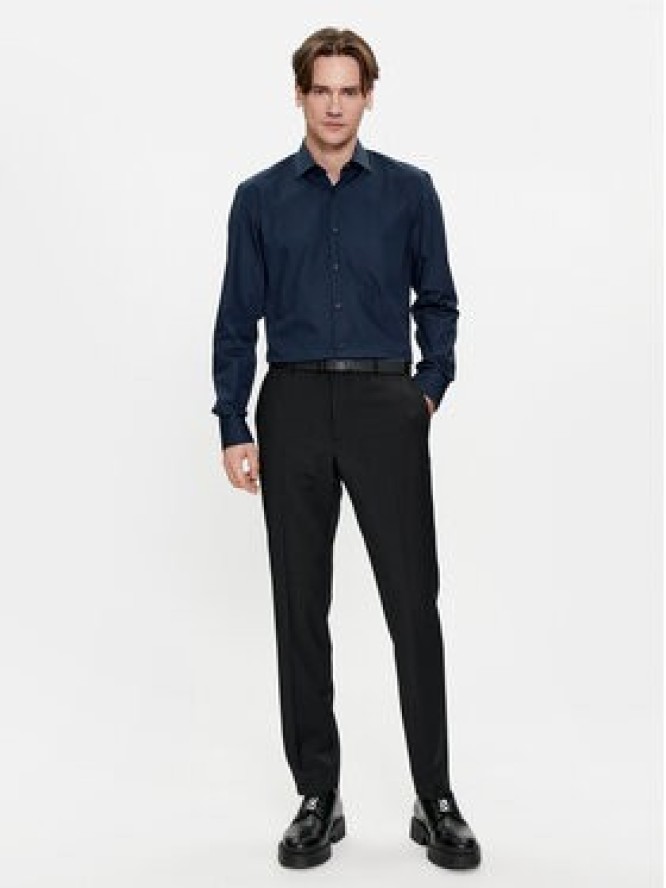 Hugo Koszula Koey 50513889 Granatowy Slim Fit