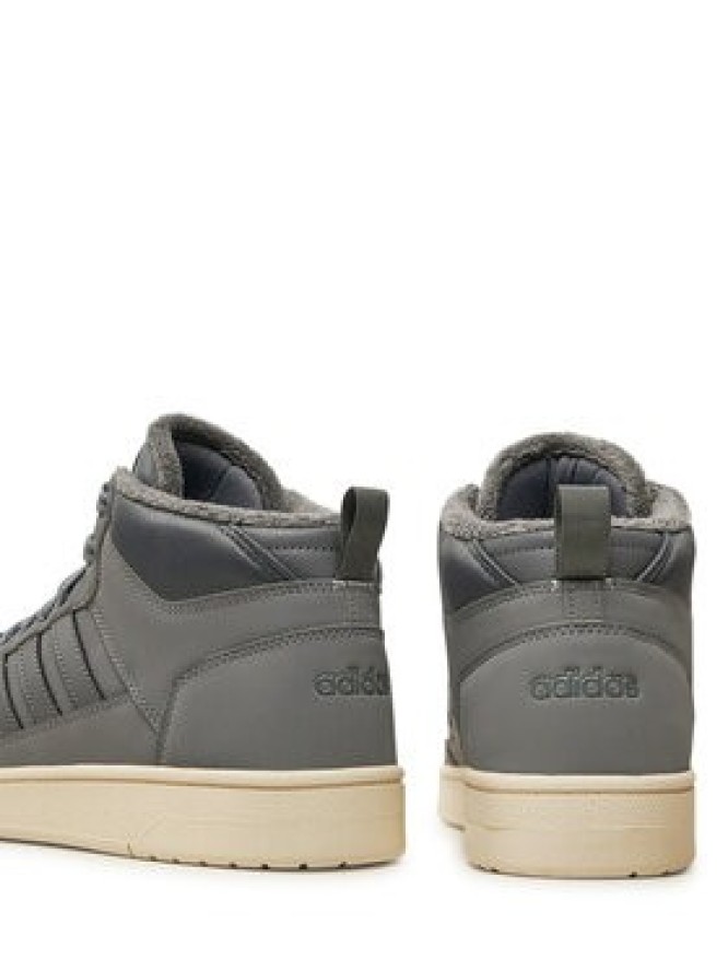 adidas Sneakersy Rapid Court Mid Winterized JR0169 Szary