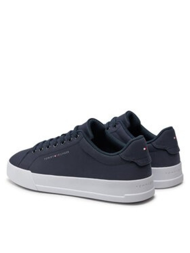 Tommy Hilfiger Sneakersy Th Court X Ventile 1D2 FM0FM05114 Granatowy