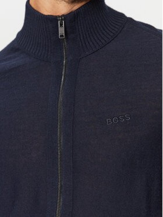 Boss Sweter Avac_Fz 50501750 Granatowy Regular Fit