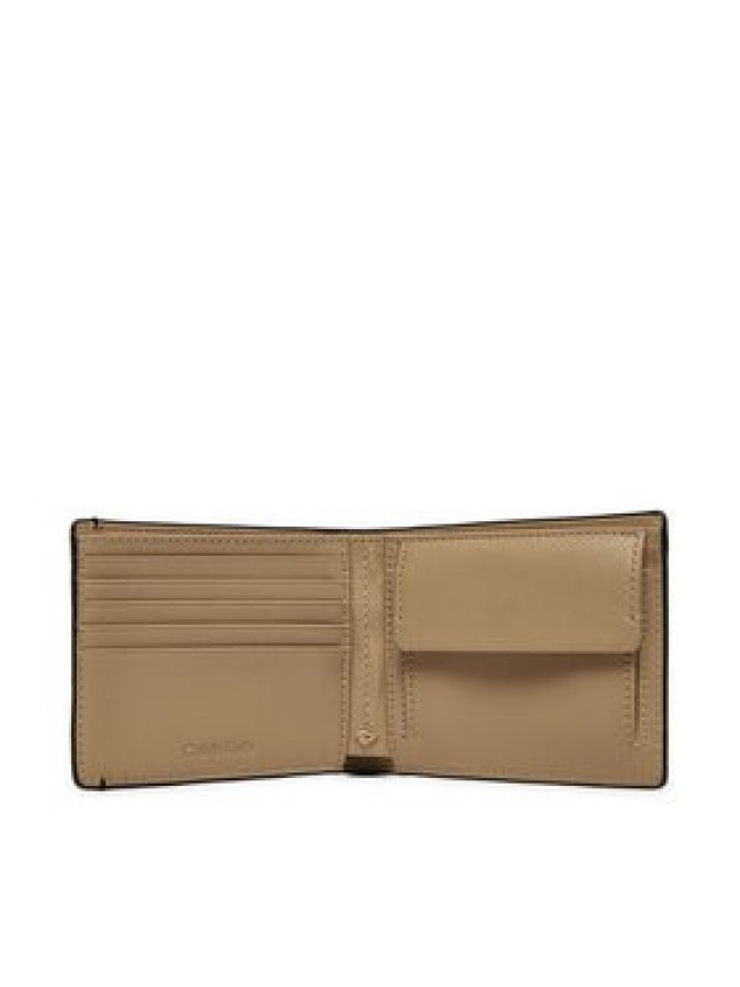 Calvin Klein Mały Portfel Męski Ck Glow Bifold 5Cc W/Coin K50K512489 Czarny