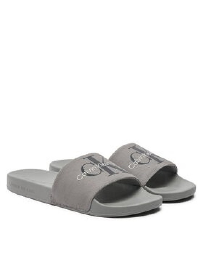 Calvin Klein Jeans Klapki Slide Monogram Co YM0YM00061 Szary