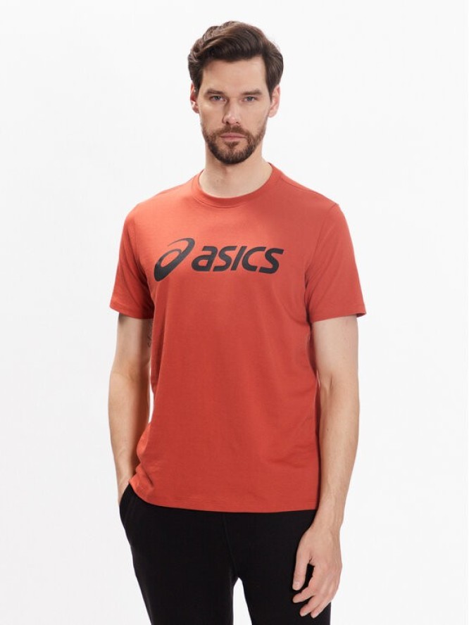 Asics T-Shirt Big Logo 2031A978 Pomarańczowy Regular Fit