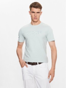 Guess T-Shirt M3YI26 J1314 Niebieski Slim Fit