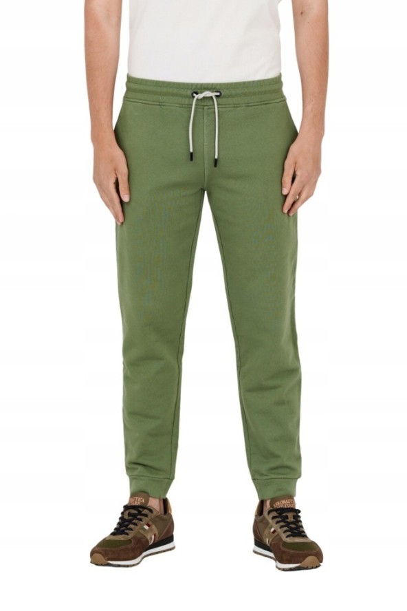 AERONAUTICA MILITARE Spodnie zielone męskie